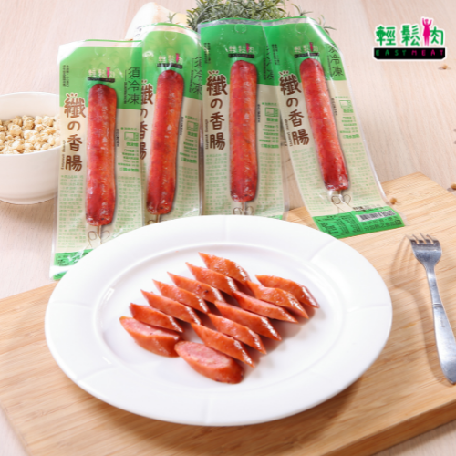 【輕鬆肉】纖の香腸  65g (純素)